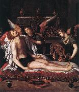 ALLORI Alessandro, The Body of Christ with Two Angels